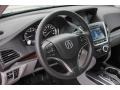 2017 Acura MDX Graystone Interior Steering Wheel Photo