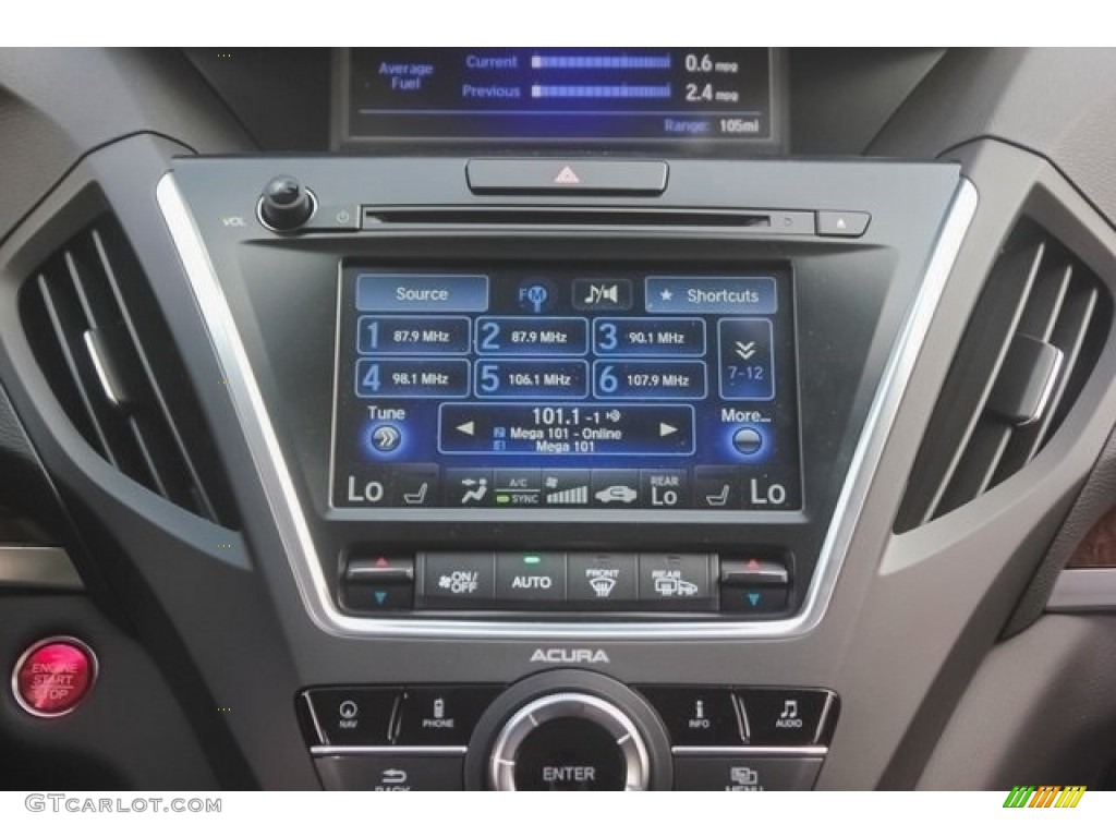 2017 Acura MDX Standard MDX Model Controls Photo #121606287