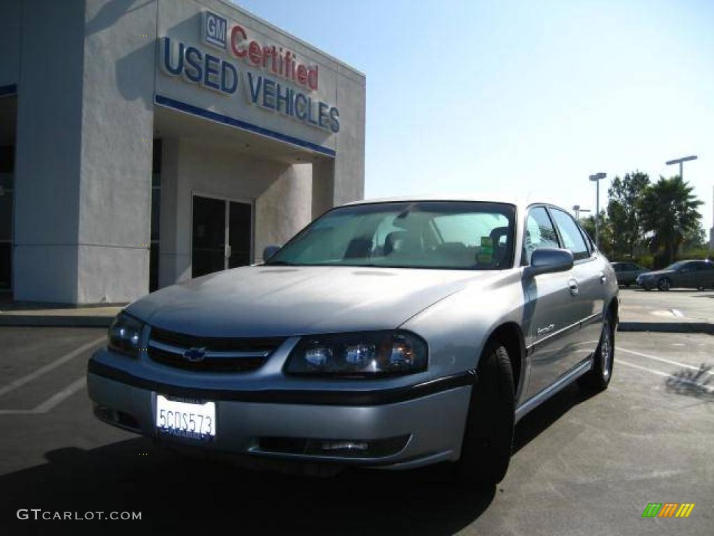 2003 Impala LS - Galaxy Silver Metallic / Medium Gray photo #1