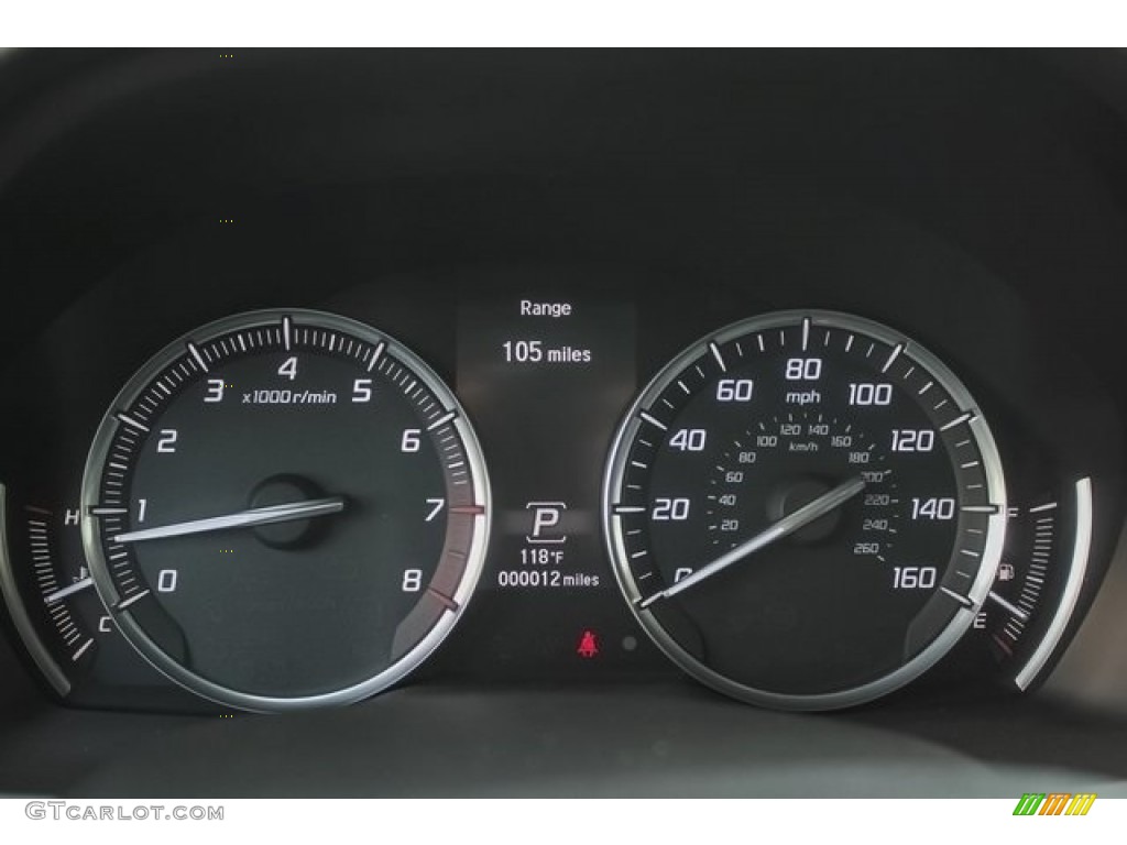 2017 Acura MDX Standard MDX Model Gauges Photos