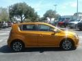 2017 Orange Burst Metallic Chevrolet Sonic LT Hatchback  photo #6