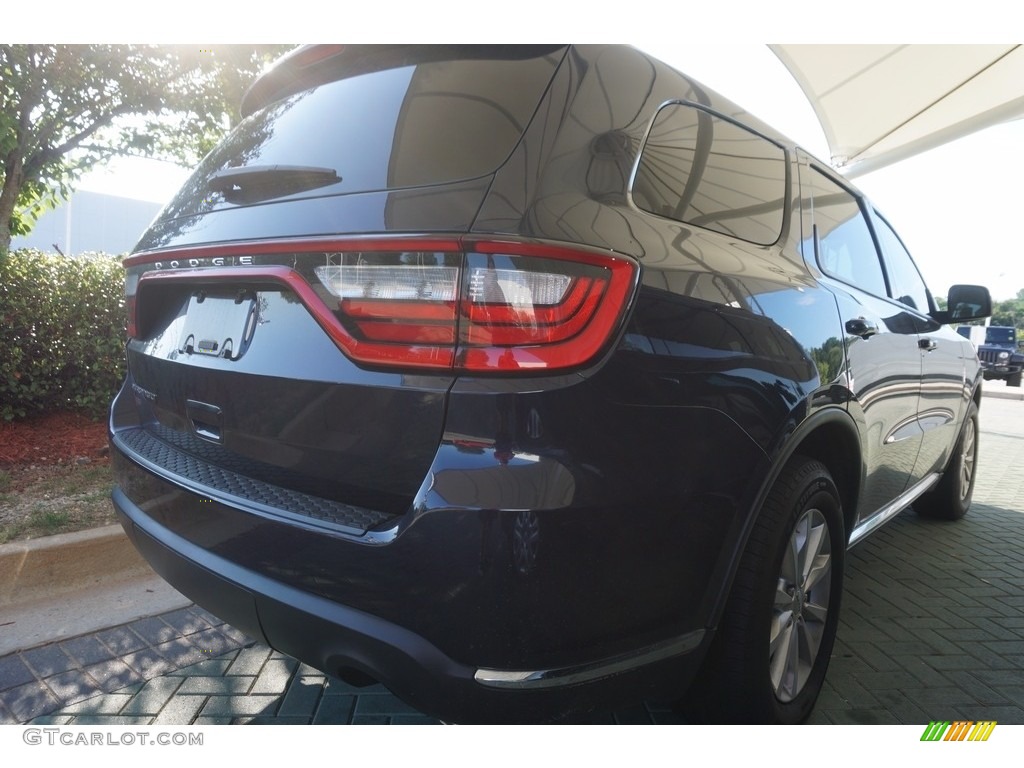 2014 Durango SXT - True Blue Pearl / Black photo #3