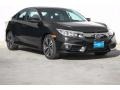 2017 Crystal Black Pearl Honda Civic EX-T Sedan  photo #1