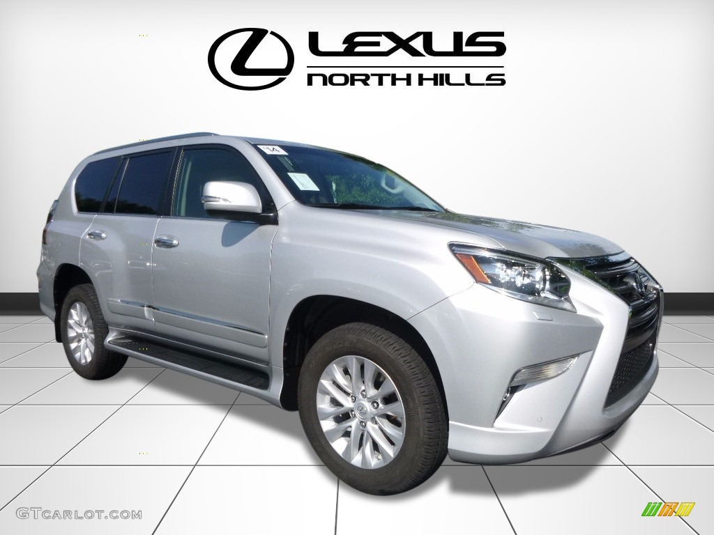 2014 GX 460 - Tungsten Pearl / Black photo #1