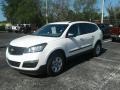 Summit White 2017 Chevrolet Traverse LS