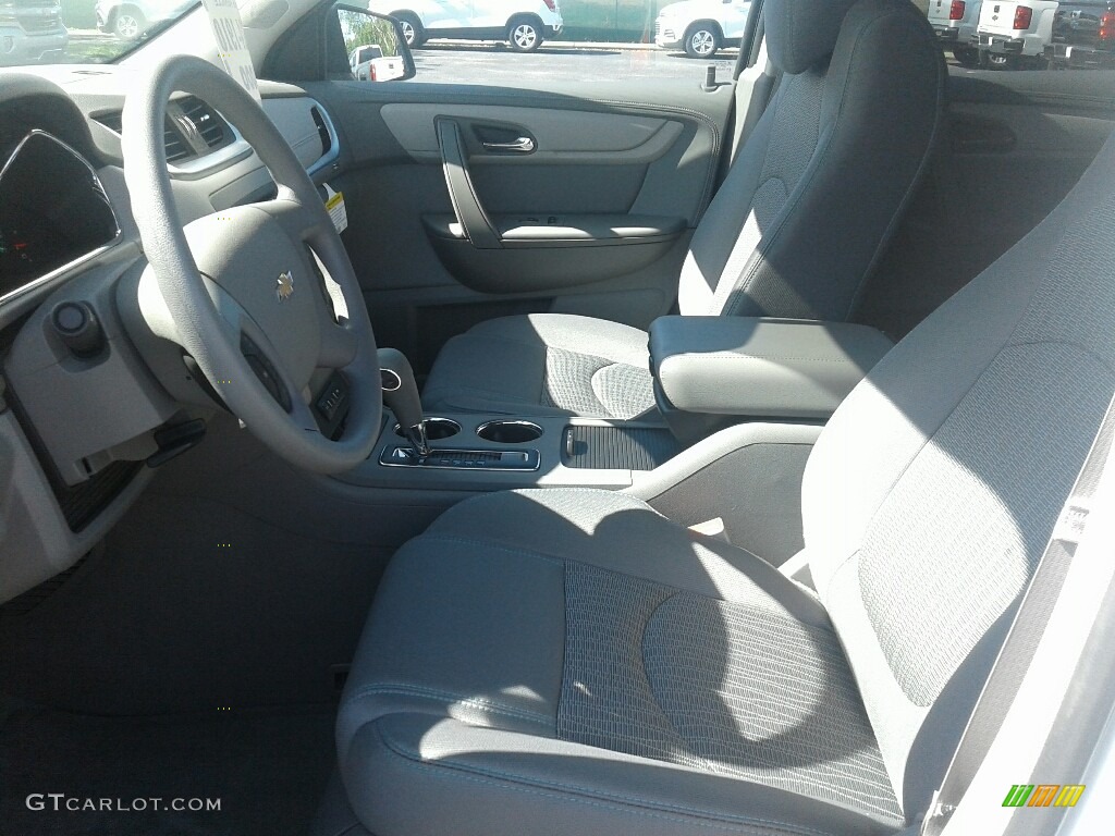 2017 Traverse LS - Summit White / Ebony photo #9