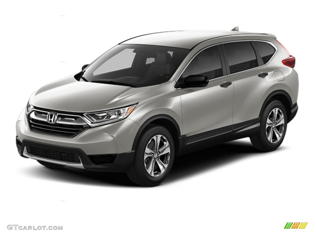 2017 CR-V LX - Lunar Silver Metallic / Gray photo #19