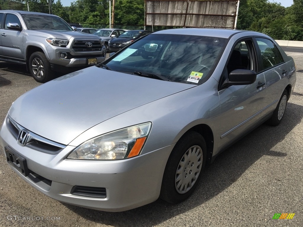 2007 Accord Value Package Sedan - Alabaster Silver Metallic / Black photo #13