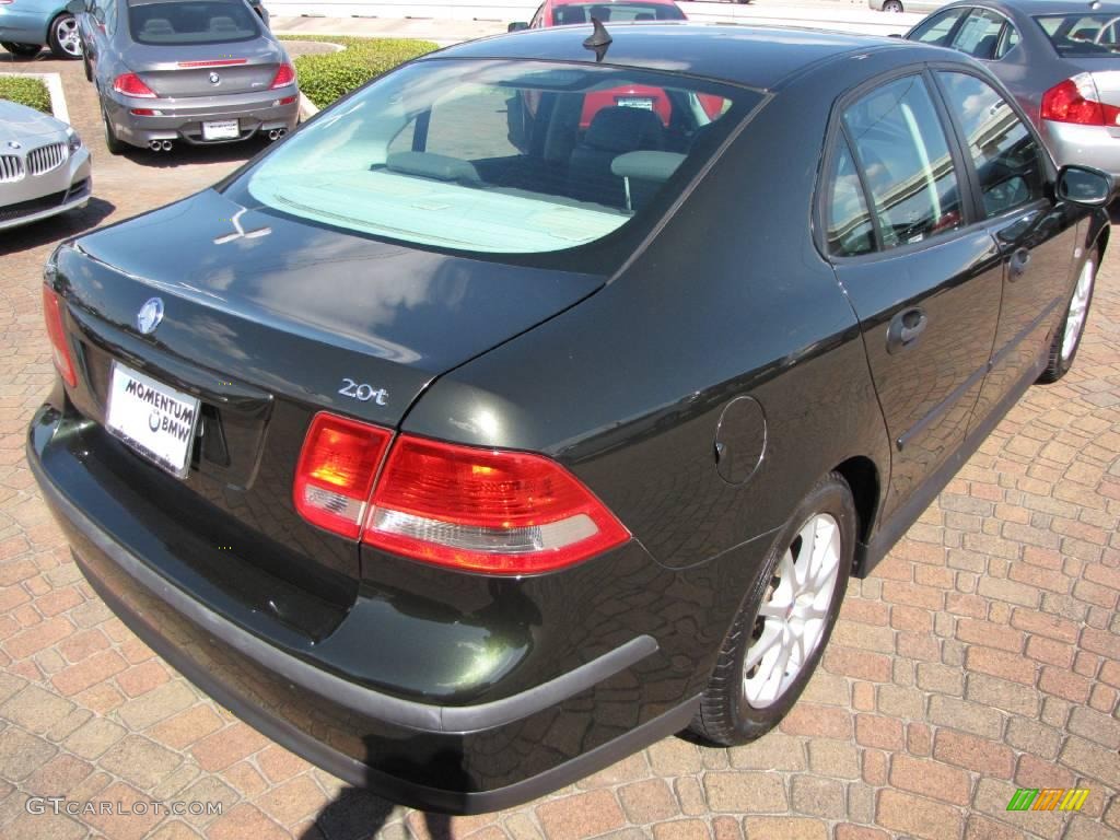 2003 9-3 Linear Sport Sedan - Graphite Green Metallic / Charcoal Grey photo #13