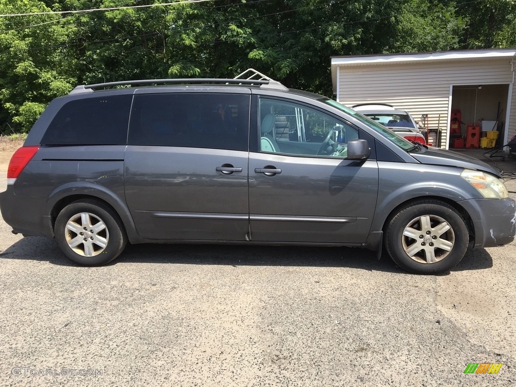 2004 Quest 3.5 S - Smoke Gray Metallic / Gray photo #2