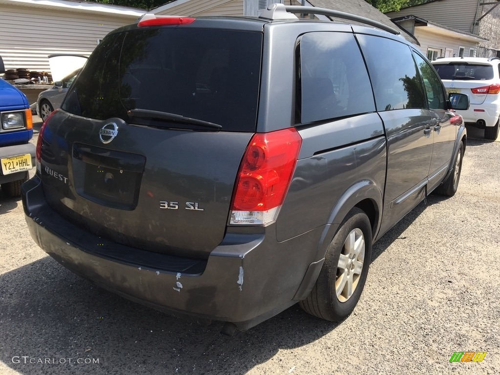 2004 Quest 3.5 S - Smoke Gray Metallic / Gray photo #5