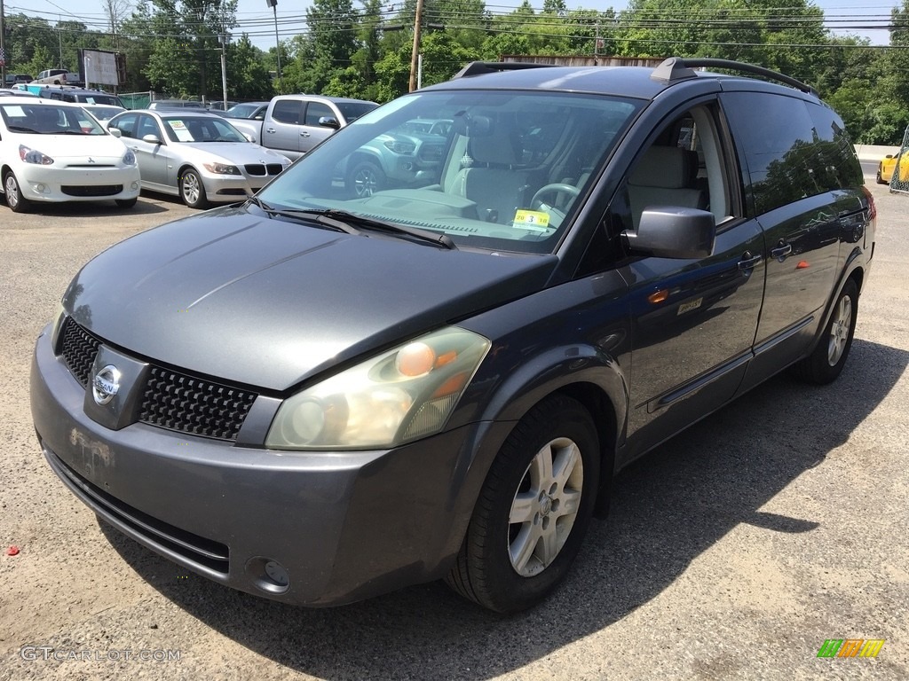 2004 Quest 3.5 S - Smoke Gray Metallic / Gray photo #7