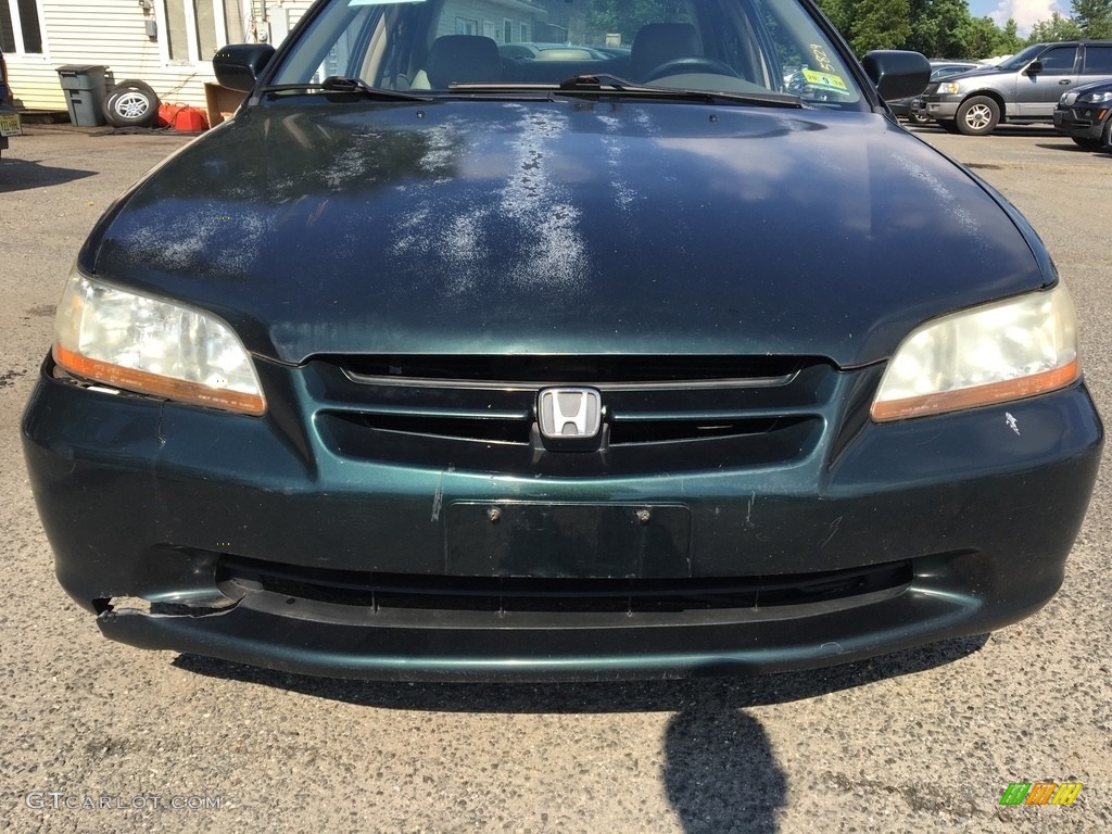1998 Accord EX Sedan - Dark Emerald Pearl / Quartz photo #2