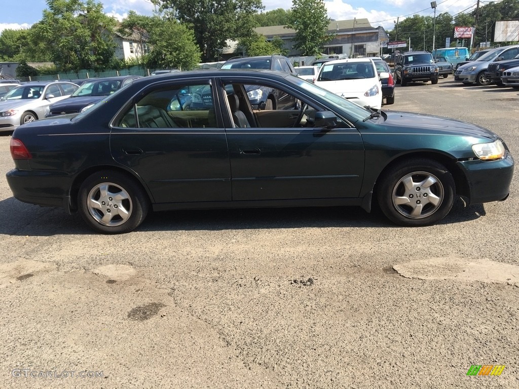 1998 Accord EX Sedan - Dark Emerald Pearl / Quartz photo #3