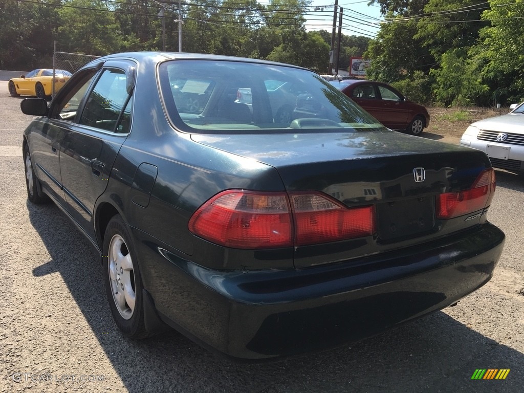 1998 Accord EX Sedan - Dark Emerald Pearl / Quartz photo #6