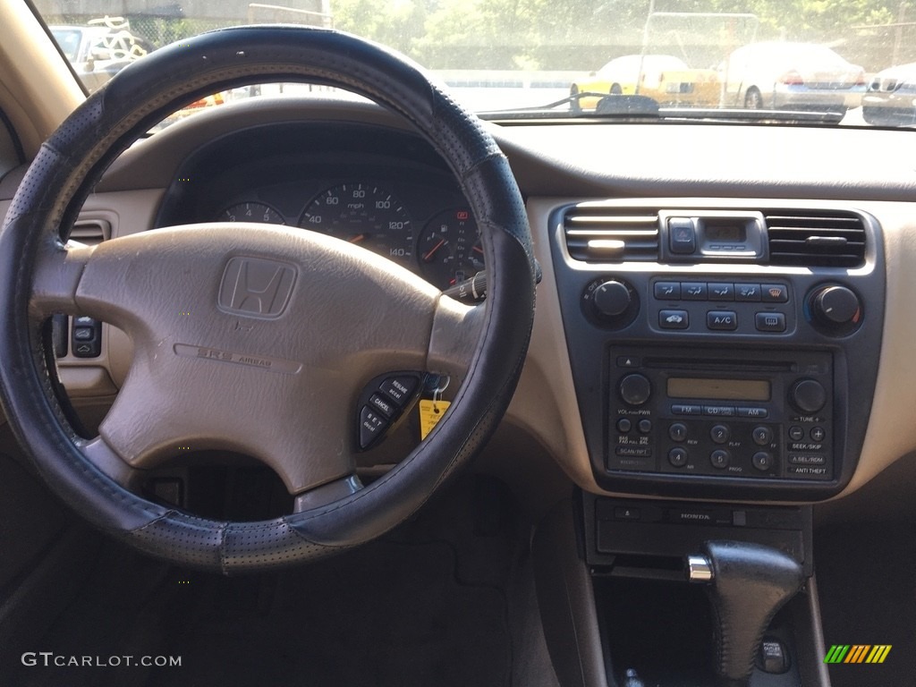 1998 Accord EX Sedan - Dark Emerald Pearl / Quartz photo #9