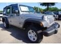 2017 Billet Silver Metallic Jeep Wrangler Unlimited Sport 4x4  photo #4