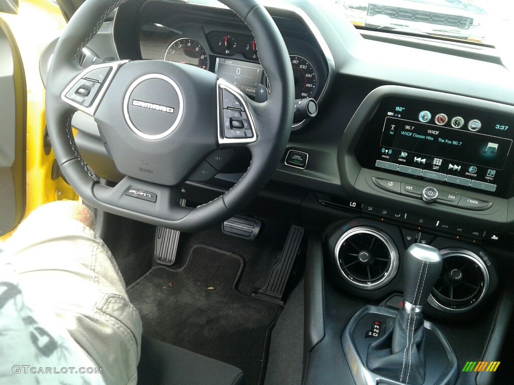 2017 Camaro LT Coupe - Bright Yellow / Jet Black photo #13