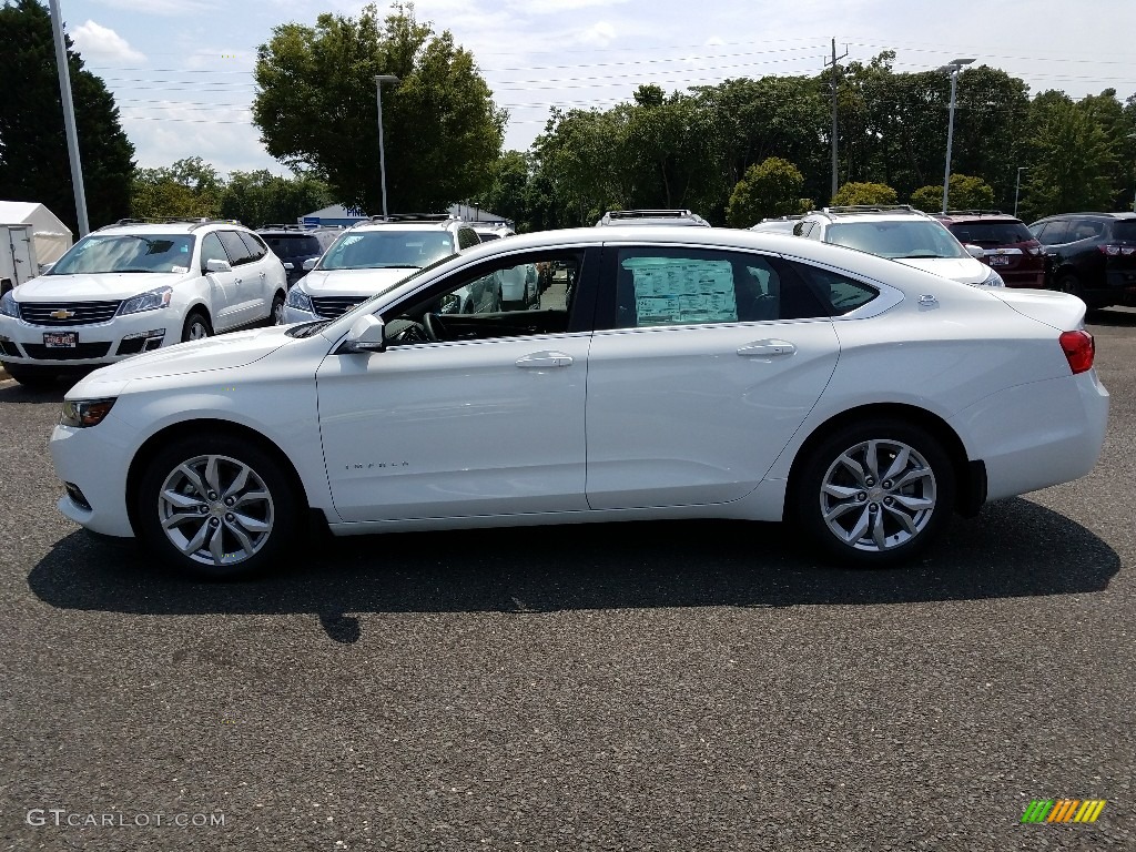 2018 Impala LT - Summit White / Jet Black photo #3