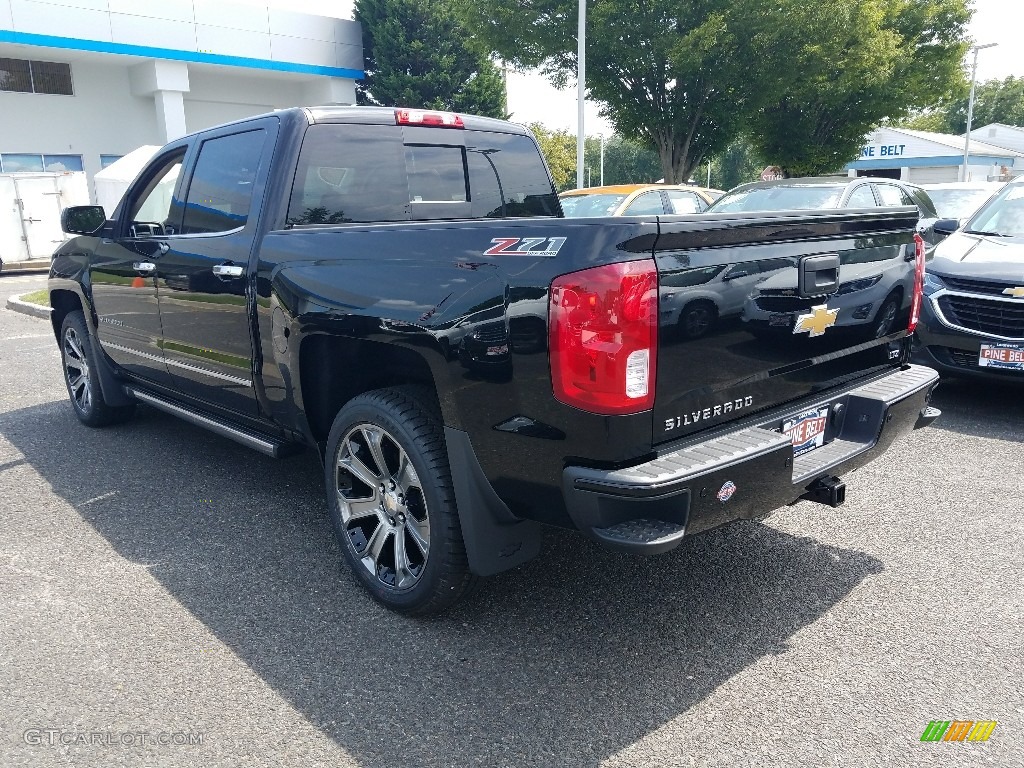 2017 Silverado 1500 LTZ Crew Cab 4x4 - Black / Cocoa/­Dune photo #4