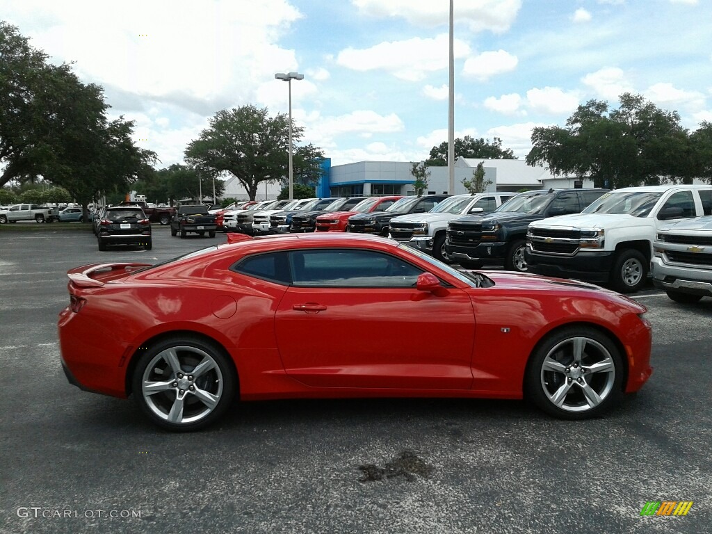 2017 Camaro SS Coupe - Red Hot / Jet Black photo #6
