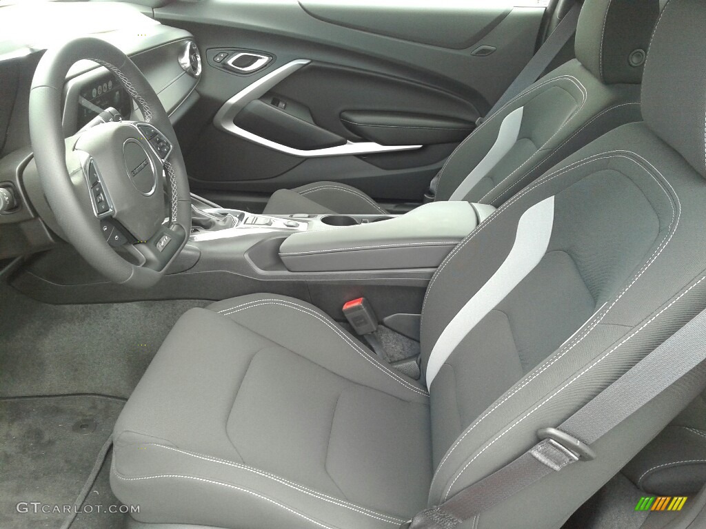 Jet Black Interior 2017 Chevrolet Camaro SS Coupe Photo #121611897