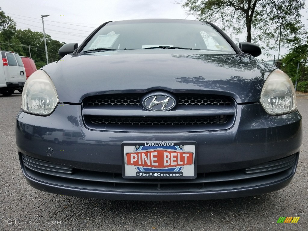 2009 Accent GS 3 Door - Charcoal Gray / Gray photo #2