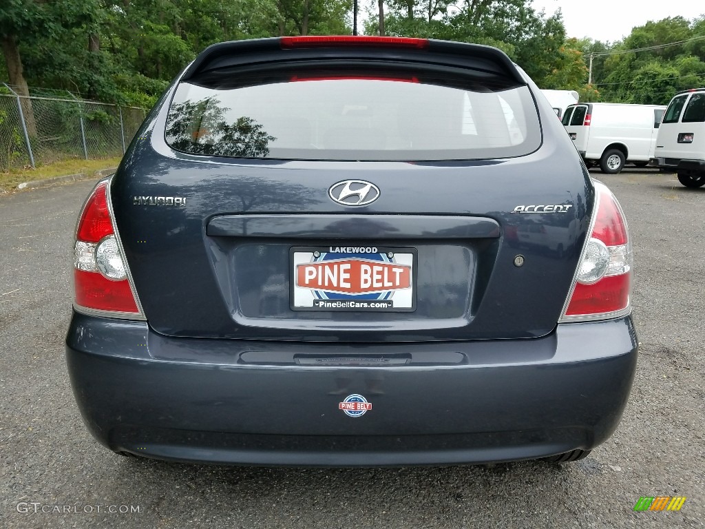2009 Accent GS 3 Door - Charcoal Gray / Gray photo #6