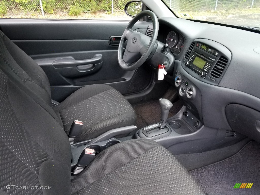 2009 Accent GS 3 Door - Charcoal Gray / Gray photo #11