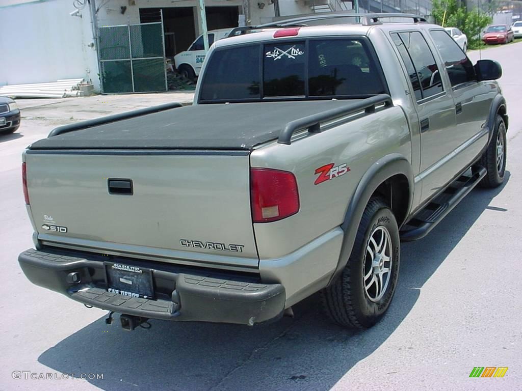2003 S10 LS ZR5 Crew Cab 4x4 - Light Pewter Metallic / Graphite photo #5