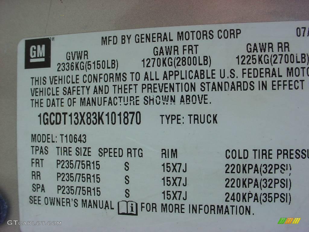 2003 S10 LS ZR5 Crew Cab 4x4 - Light Pewter Metallic / Graphite photo #15