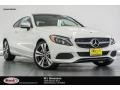 2017 Polar White Mercedes-Benz C 300 Coupe  photo #1