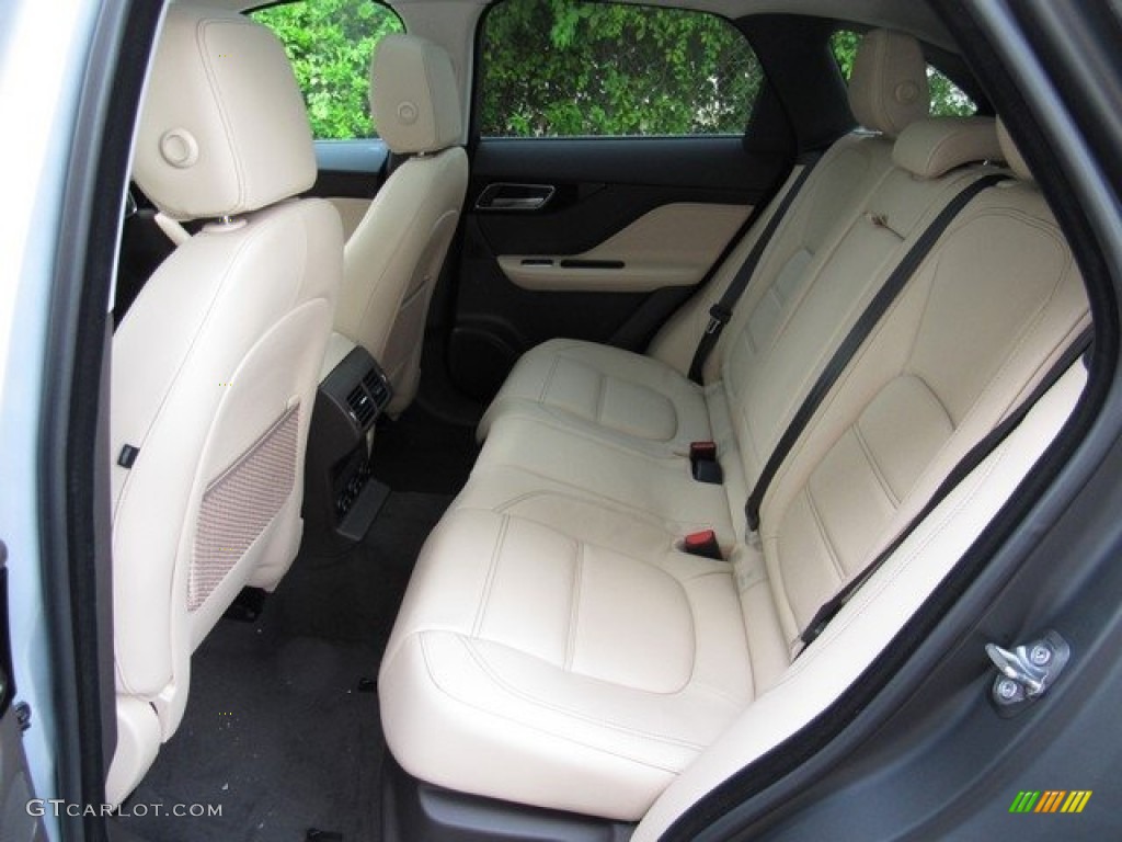 2018 Jaguar F-PACE 25t AWD Prestige Rear Seat Photo #121615176