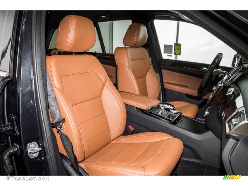 Saddle Brown/Black Interior 2017 Mercedes-Benz GLE 43 AMG 4Matic Photo #121615366