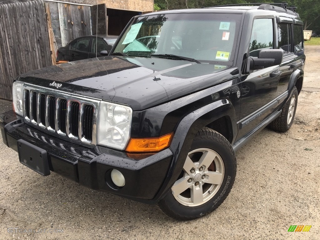 2006 Commander 4x4 - Black / Medium Slate Gray photo #1