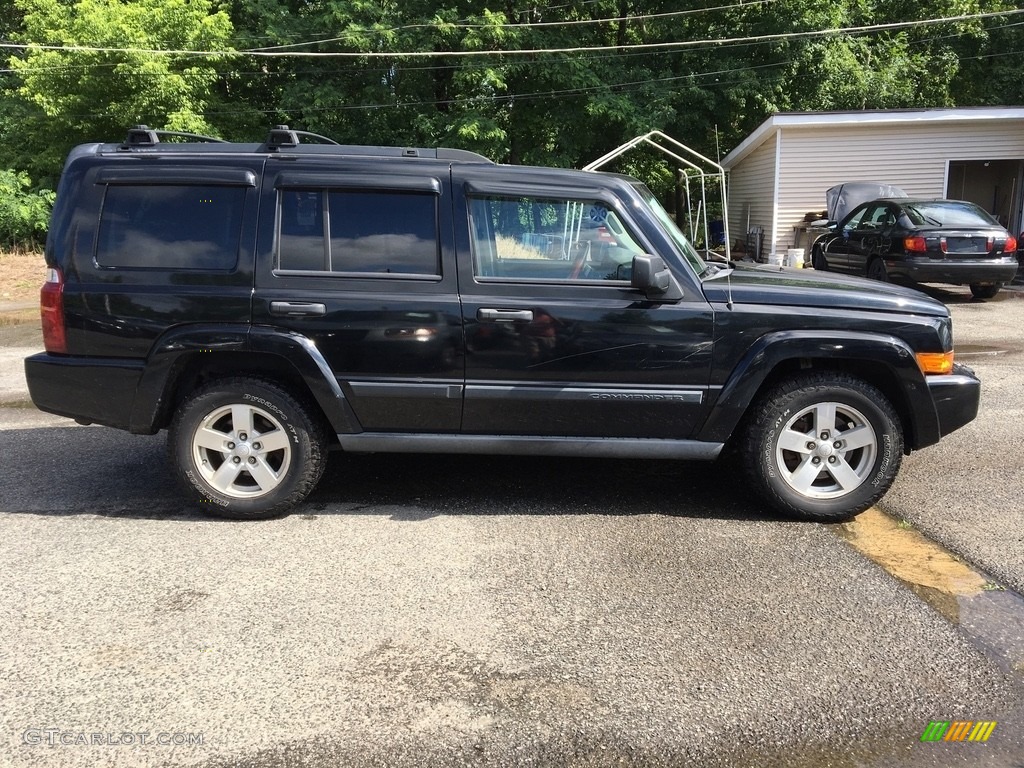 2006 Commander 4x4 - Black / Medium Slate Gray photo #8