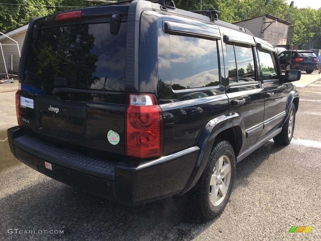 2006 Commander 4x4 - Black / Medium Slate Gray photo #9