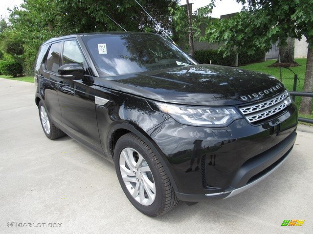 Santorini Black 2017 Land Rover Discovery HSE Exterior Photo #121616673