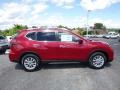 2017 Palatial Ruby Nissan Rogue SV AWD  photo #3