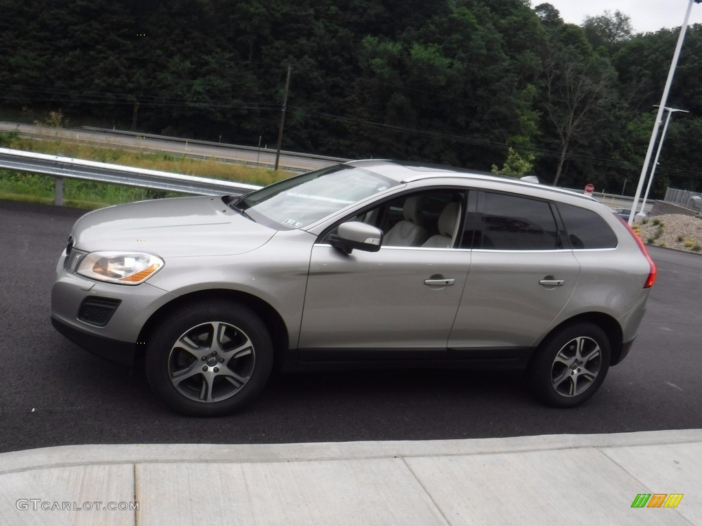 2012 XC60 T6 AWD - Seashell Metallic / Sandstone Beige/Espresso photo #7