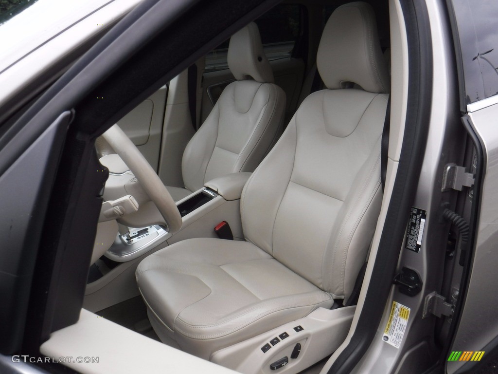 2012 XC60 T6 AWD - Seashell Metallic / Sandstone Beige/Espresso photo #13