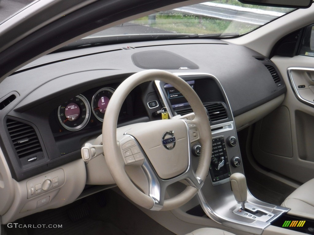 2012 XC60 T6 AWD - Seashell Metallic / Sandstone Beige/Espresso photo #16