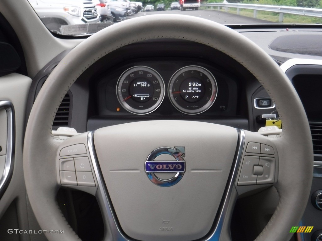 2012 XC60 T6 AWD - Seashell Metallic / Sandstone Beige/Espresso photo #22