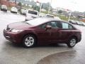 Crimson Pearl - Civic LX Sedan Photo No. 6