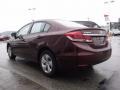 Crimson Pearl - Civic LX Sedan Photo No. 7