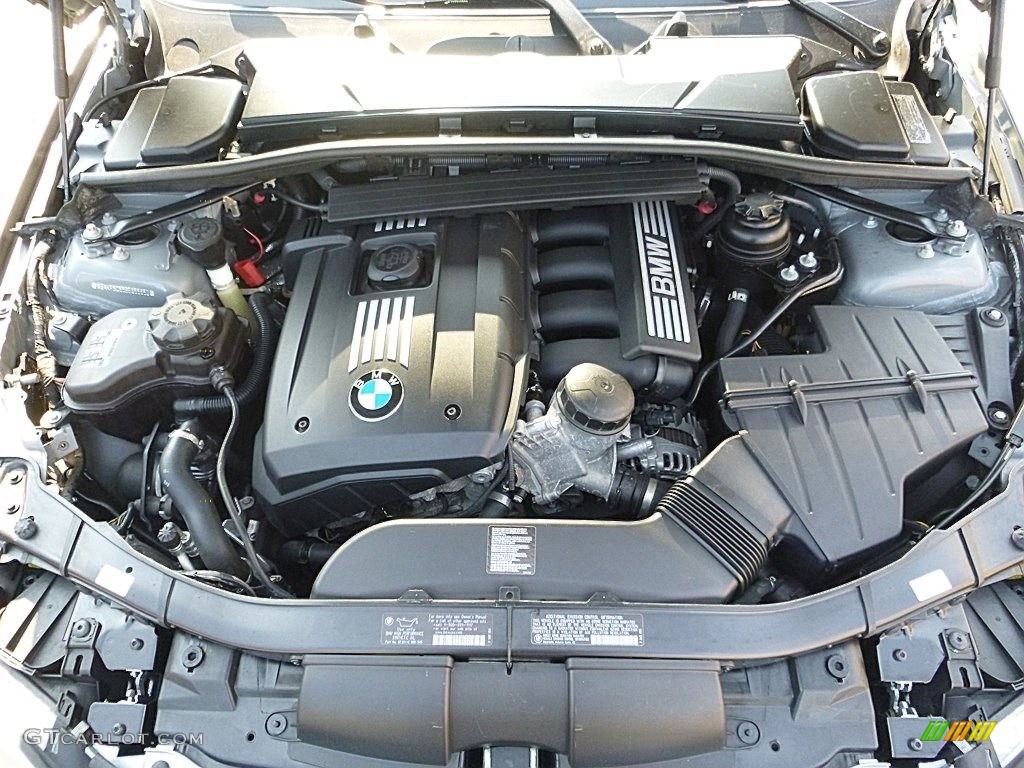 2011 3 Series 328i xDrive Coupe - Space Gray Metallic / Coral Red/Black Dakota Leather photo #29