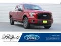 2017 Ruby Red Ford F150 XLT SuperCrew 4x4  photo #1