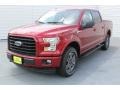 2017 Ruby Red Ford F150 XLT SuperCrew 4x4  photo #3