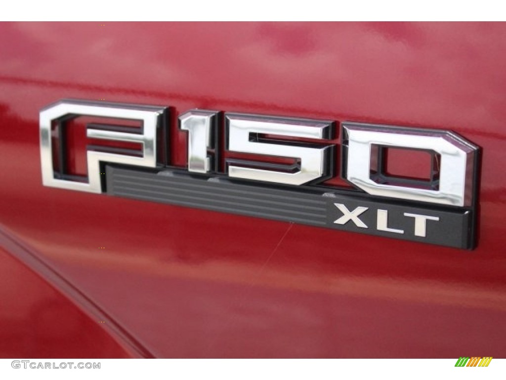 2017 F150 XLT SuperCrew 4x4 - Ruby Red / Black photo #5