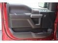 2017 Ruby Red Ford F150 XLT SuperCrew 4x4  photo #7